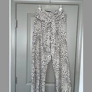Fab'rik Wide Leg Loose-Fitting Leopard Print Pants Size: M Brand New!